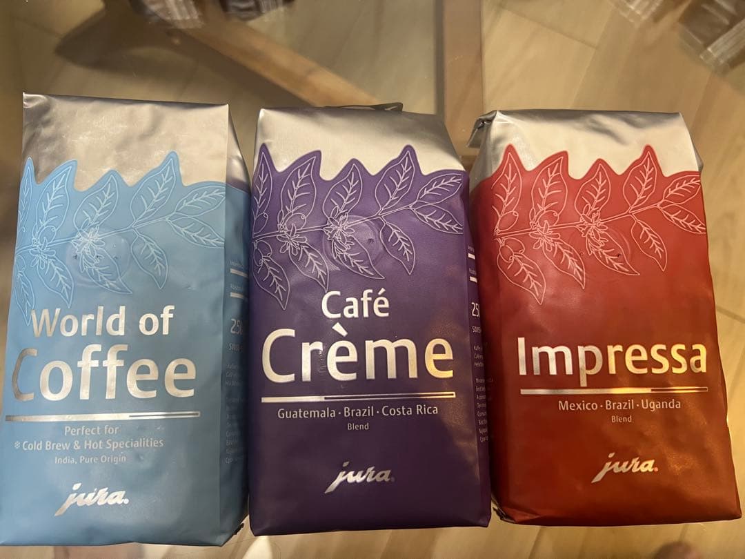 ⑨jura コーヒーブレンド 3種セット　4セット