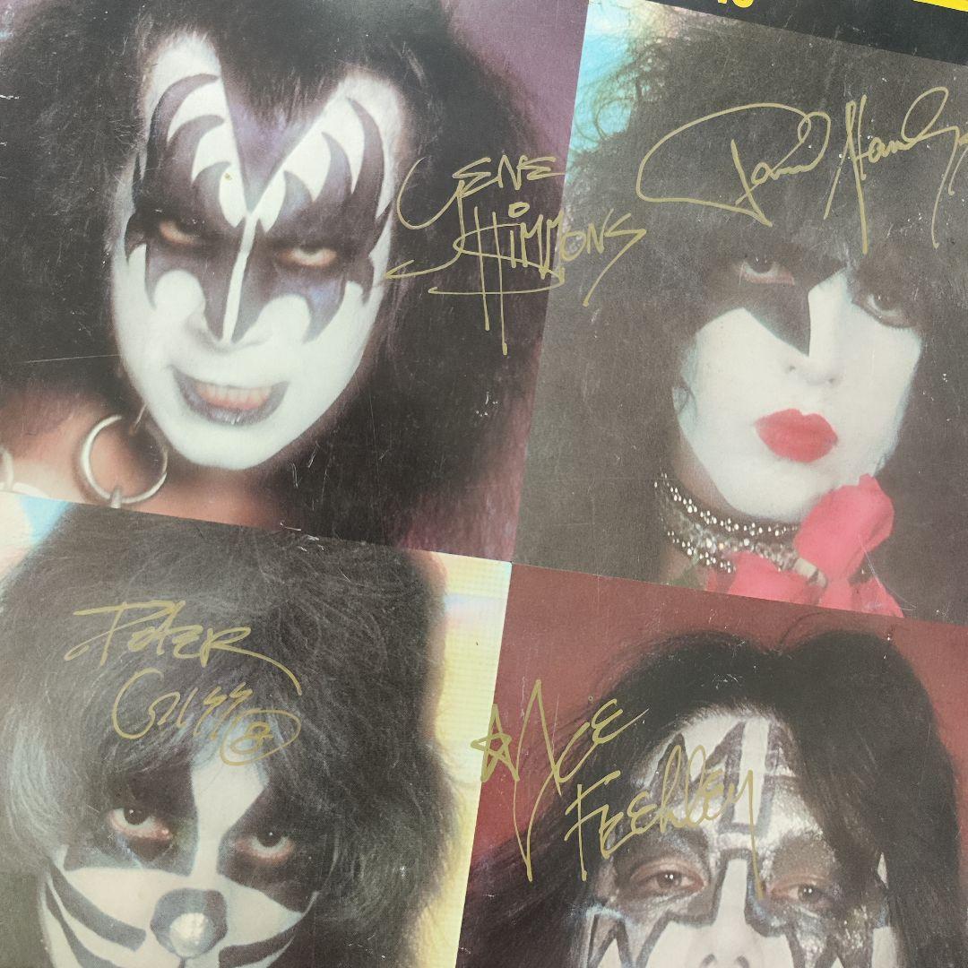 激レア!KISS ALL4 サイン入り '77＆'78 ツアーパンフ♪（訳あり）
