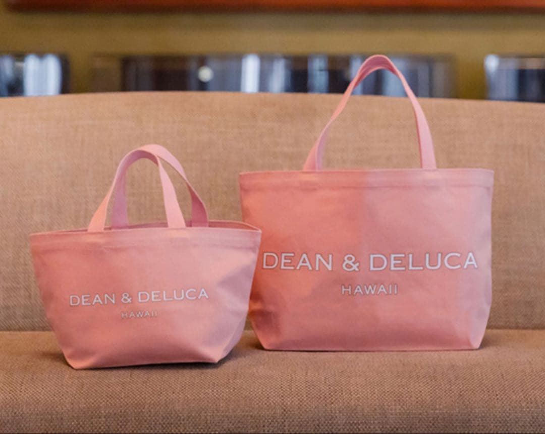 DEAN & DELUCA ハワイ　エコバッグセット ピンク