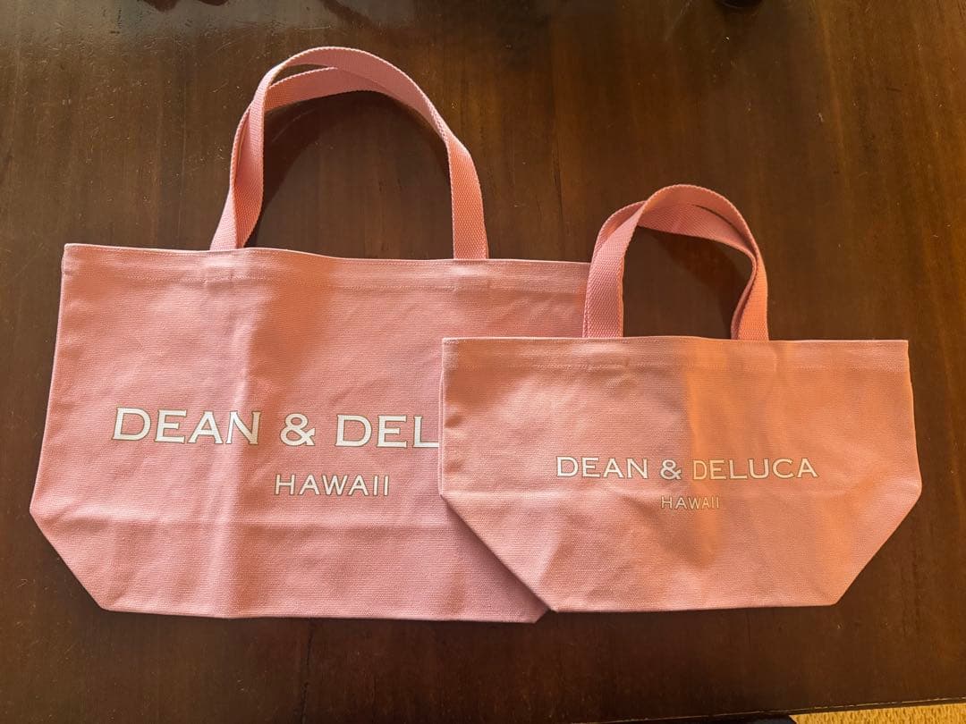 DEAN & DELUCA ハワイ　エコバッグセット ピンク
