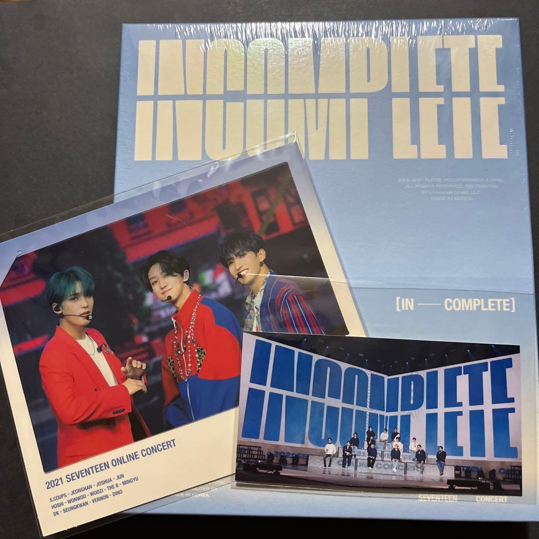 SEVENTEEN　incomplete　DVD　未開封