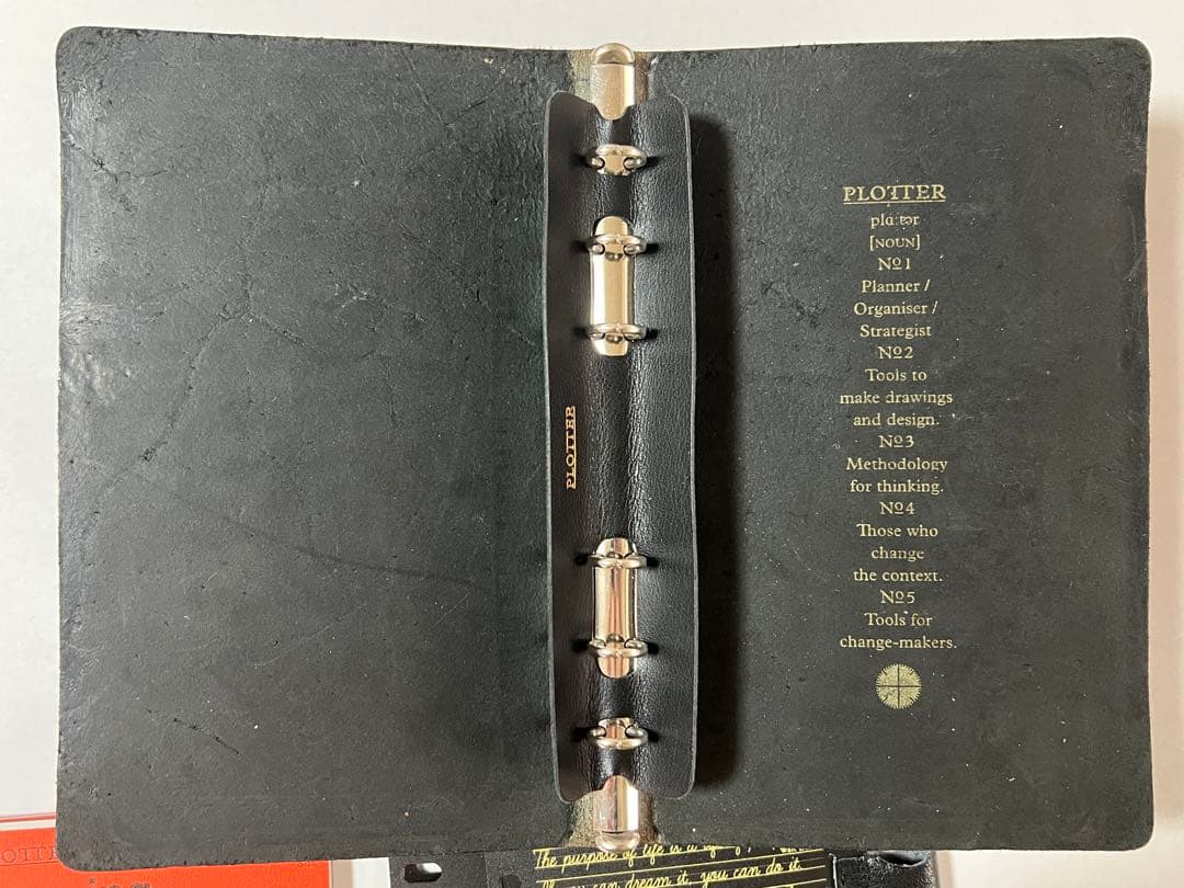 【すぐ使える】PLOTTER バイブルサイズ黒