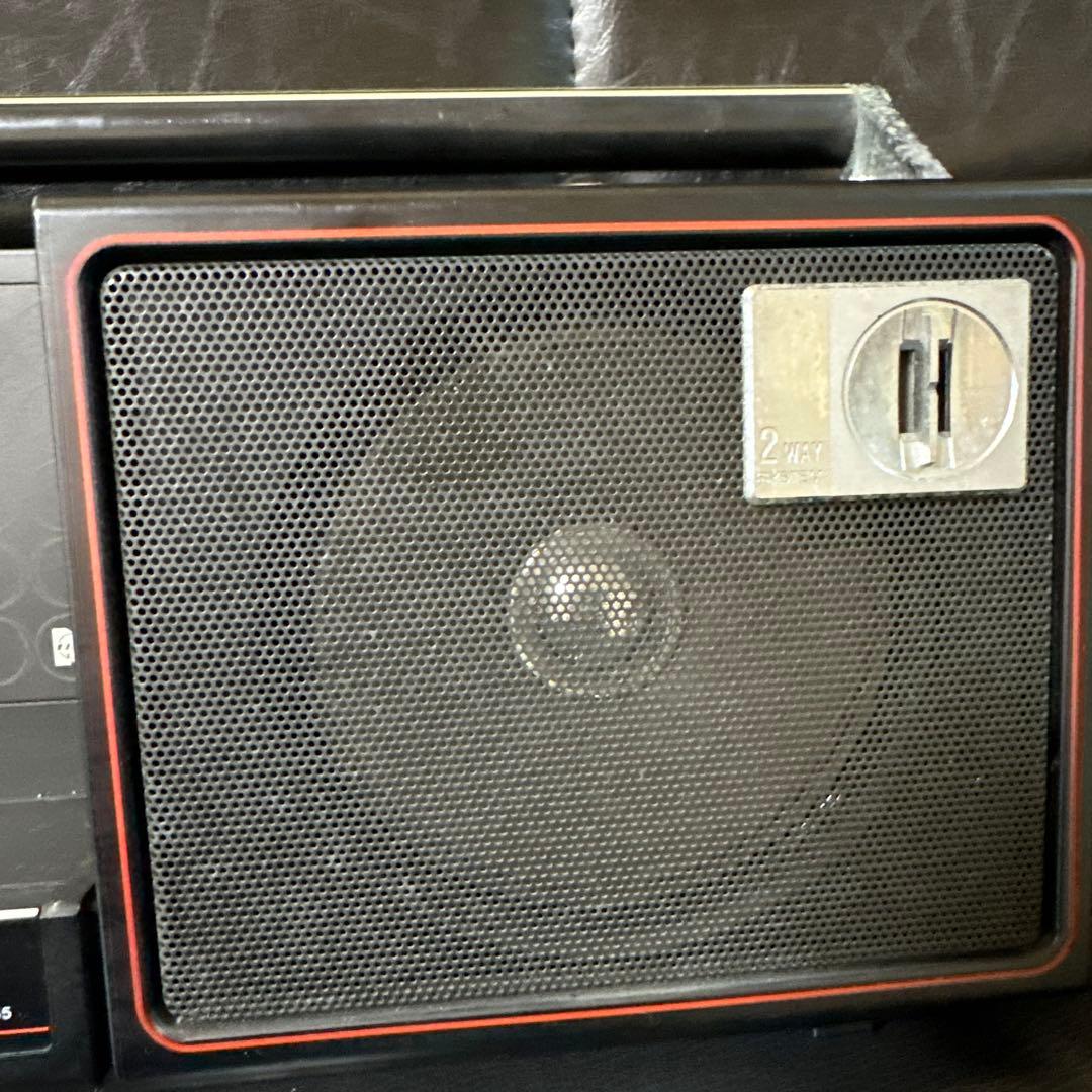 National ラジカセ RX- F85-2 分離型　 昭和レトロ　ジャンク
