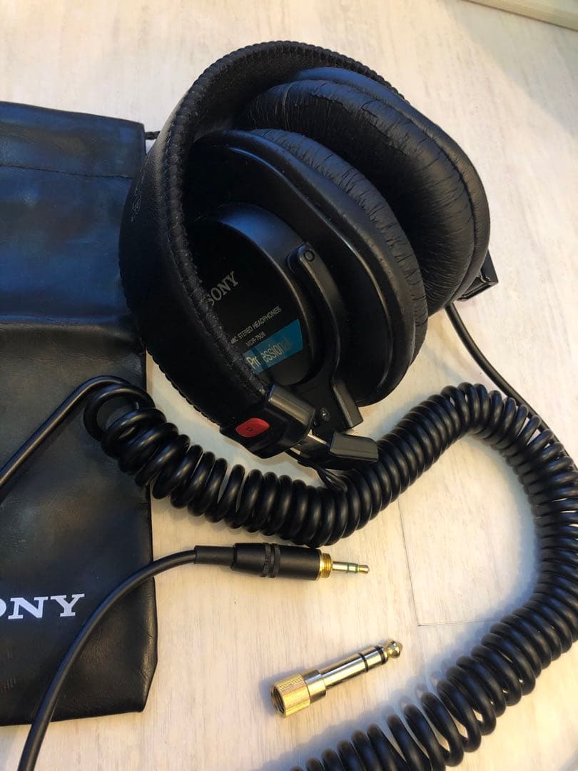 プロ用　SONY MDR-7506 モニター　ヘッドフォン　ソニー　スタジオ標準