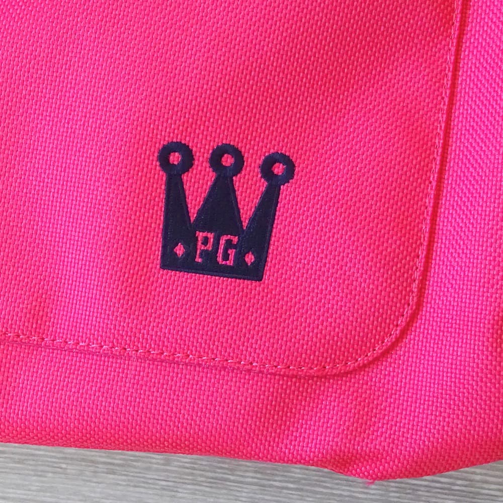 PEARLY GATES パーリーゲイツ　王冠ロゴ ボストンバッグ　ピンク