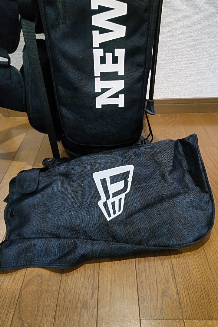 NEW ERA スタンドキャディバッグ【ネイビーカモフラージュ】