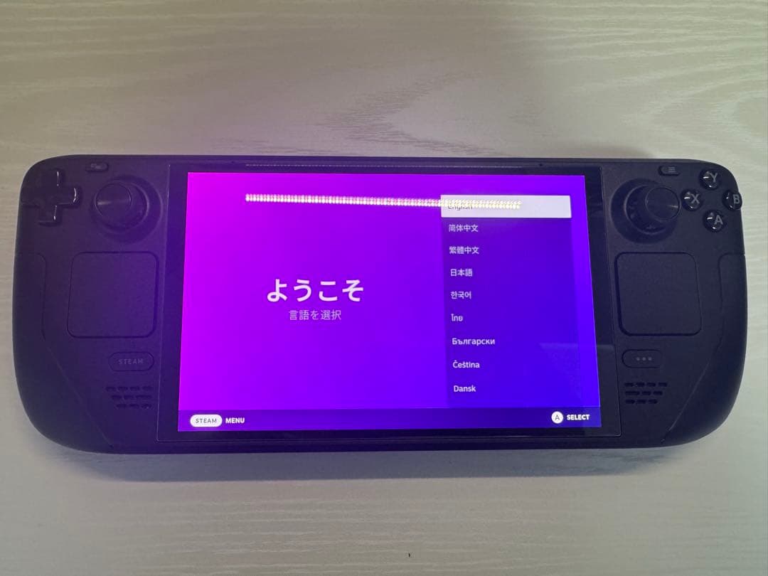 Steam Deck OLED 512GB ＋512GB microSD