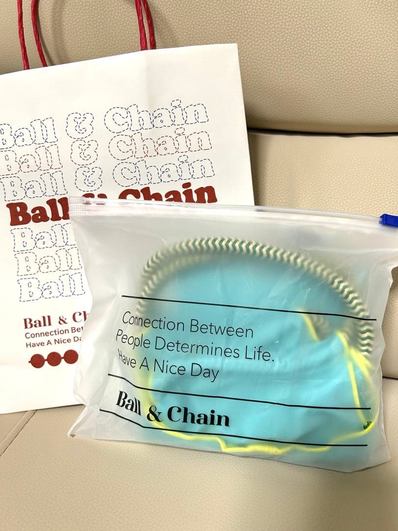 ボールアンドチェーン カフェタナカ コラボ M グリーン【新品未使用•正規品】