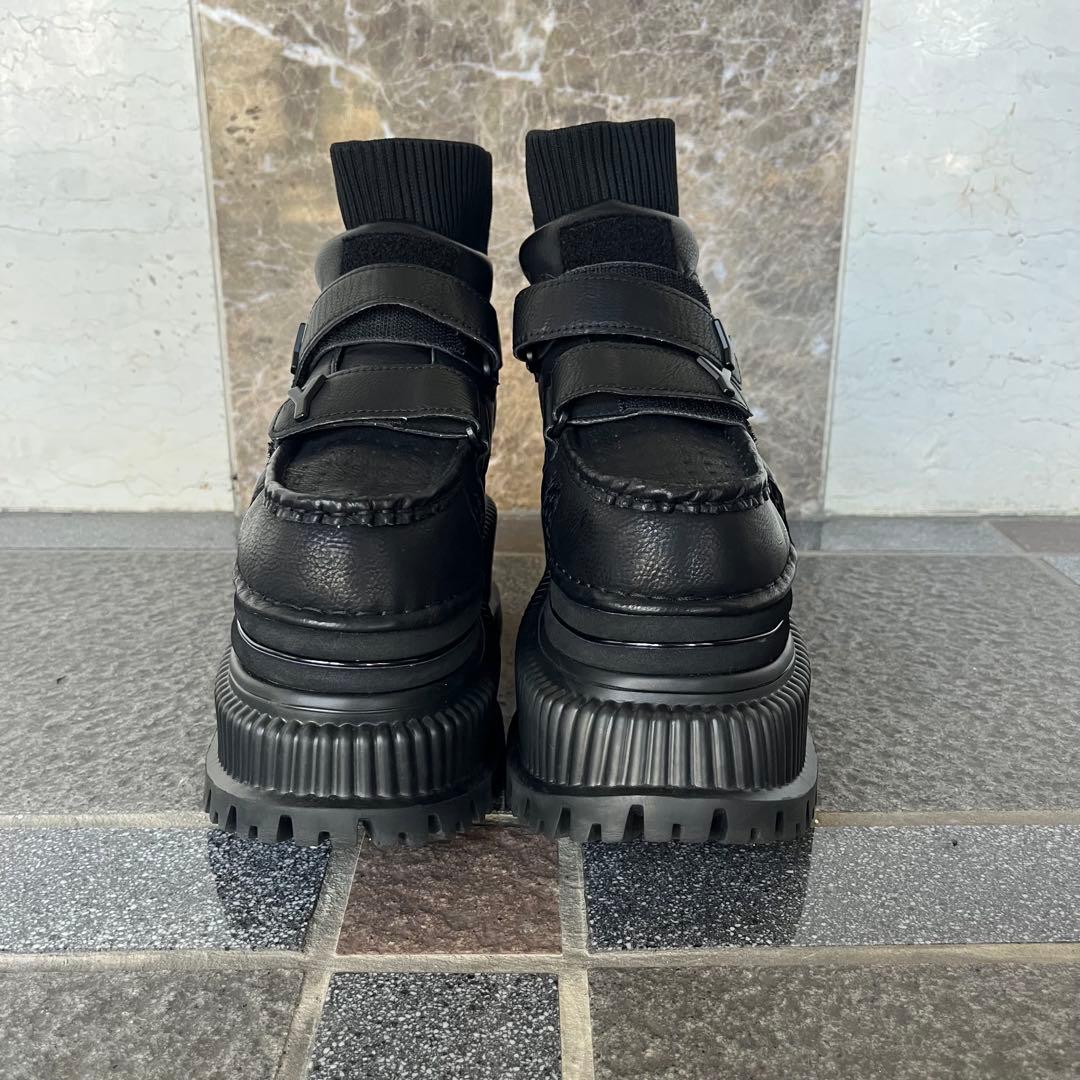 【希少】YELLO PLATFORM SHORT BOOTS ショートブーツ L