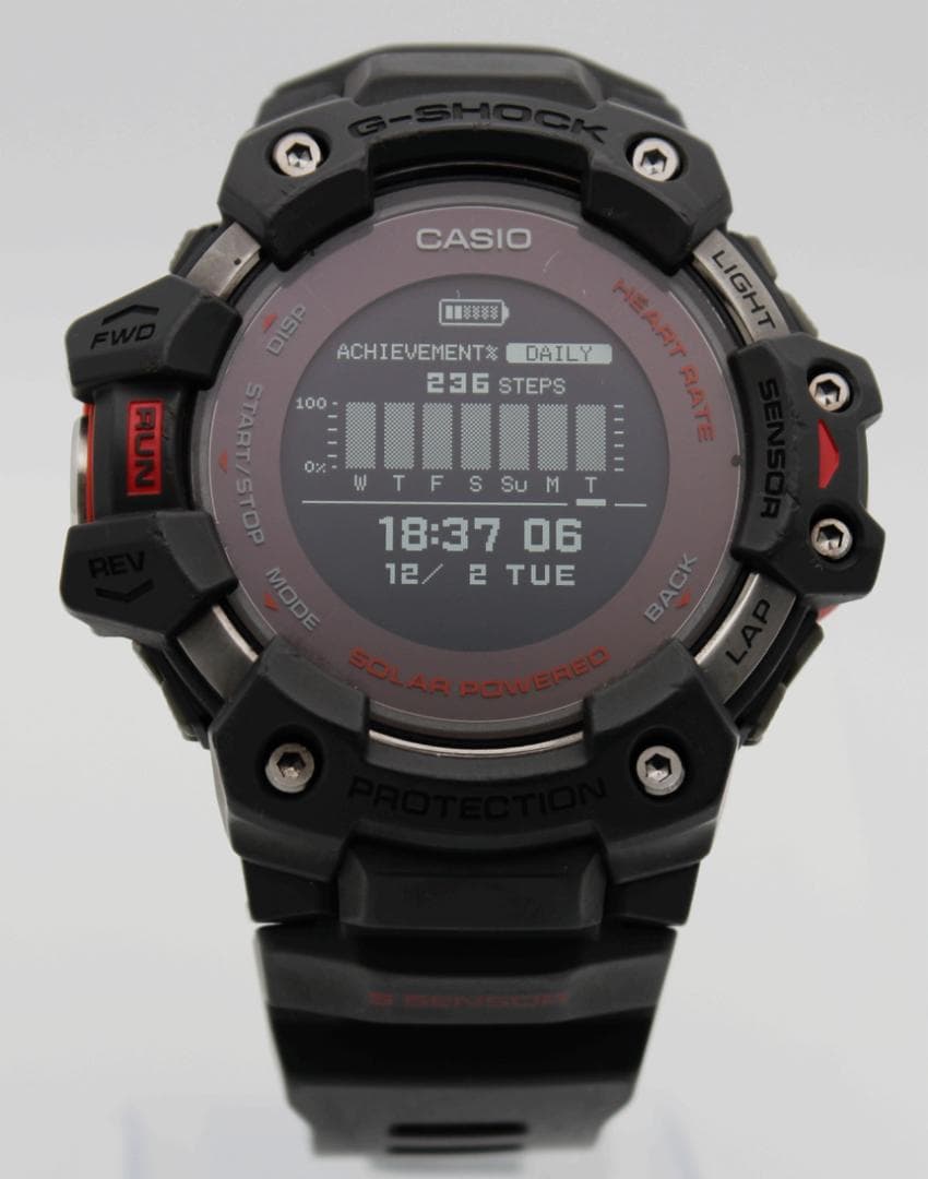 美品 CASIO カシオ GBD-H1000 G-SHOCK 稼働 ソーラー