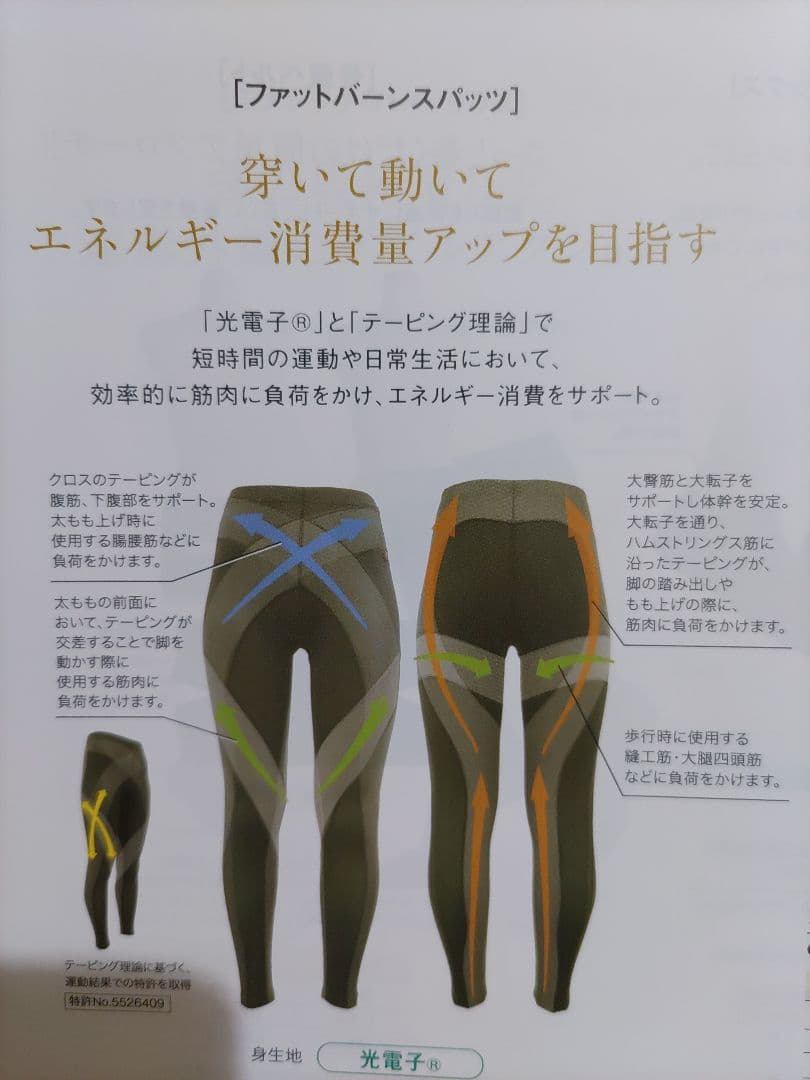 レディースファットバーンスパッツ