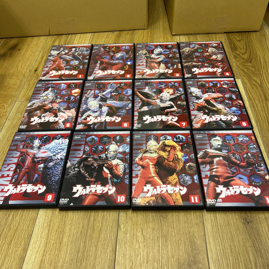 ウルトラセブンDVD 全12巻