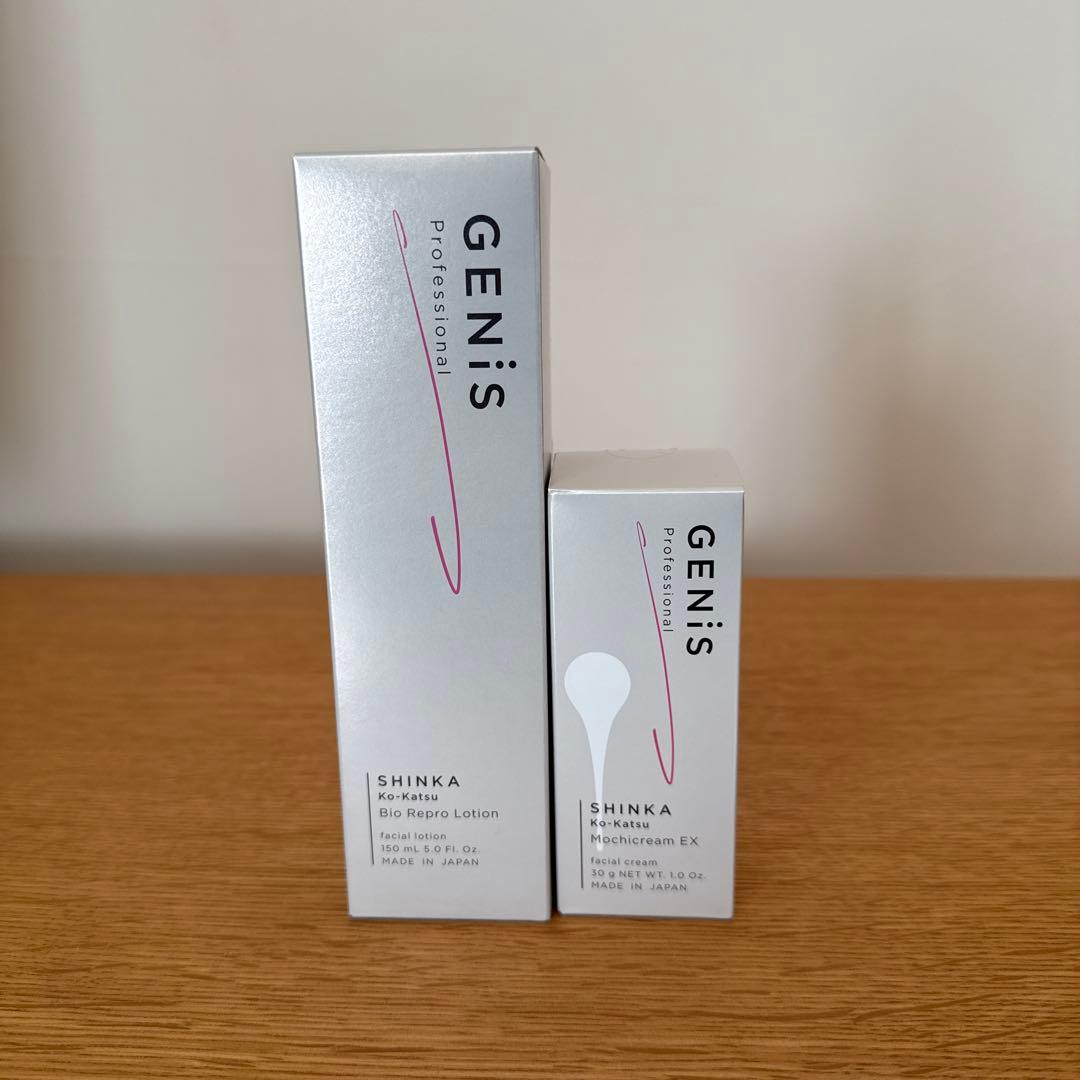 GENiS SHINKA バイオリプロローション、もちクリームセット