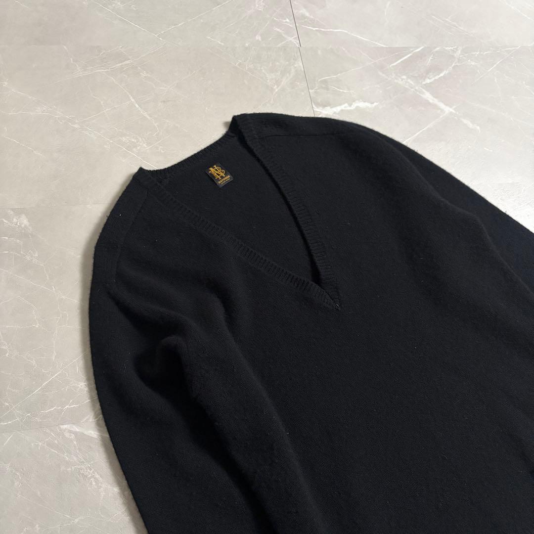 BATONER LECHOPPE別注 Vネック　ニット　ブラック　Mサイズ