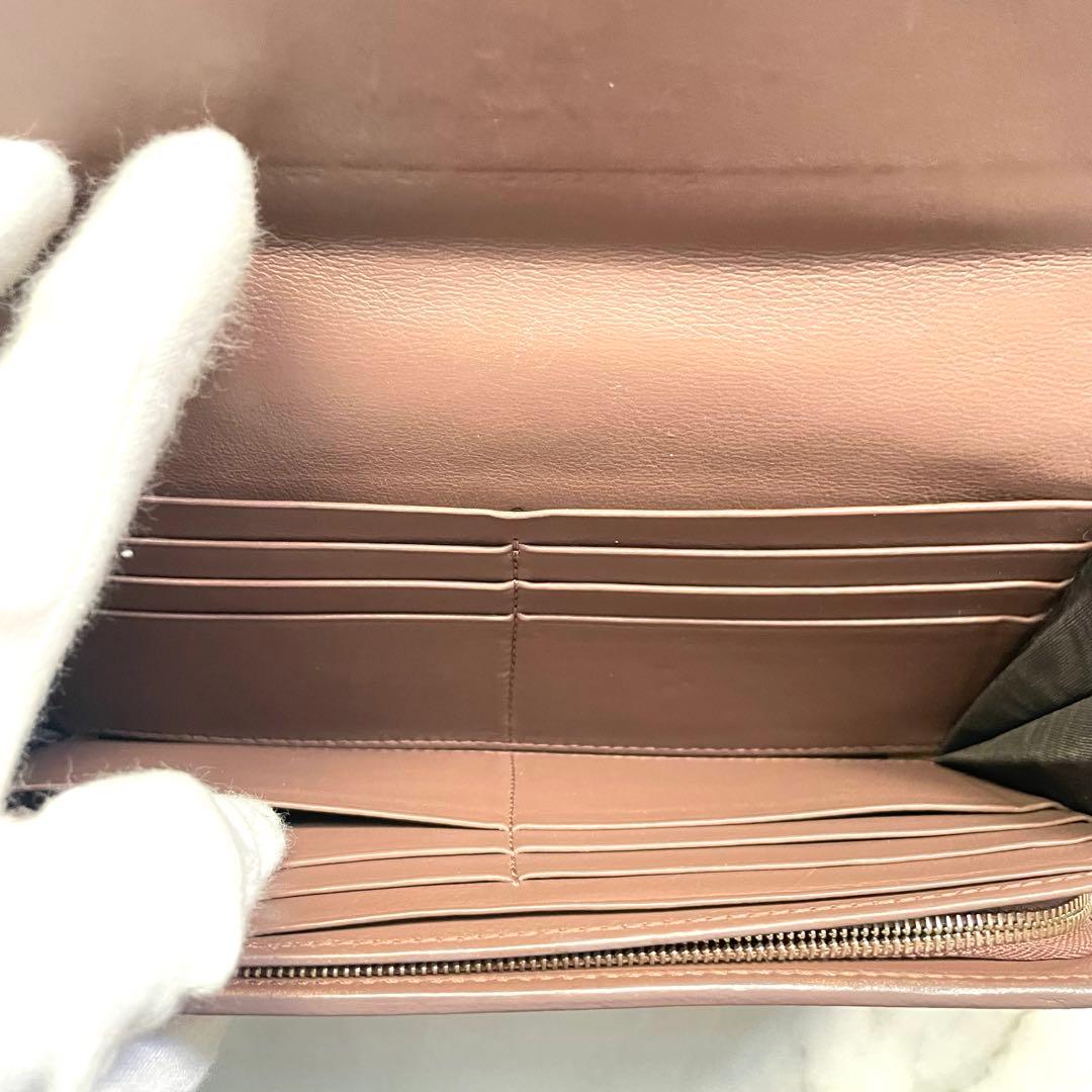 GUCCI グッチ 長財布 シマ インターロッキング ゴールド金具　1010-⑤