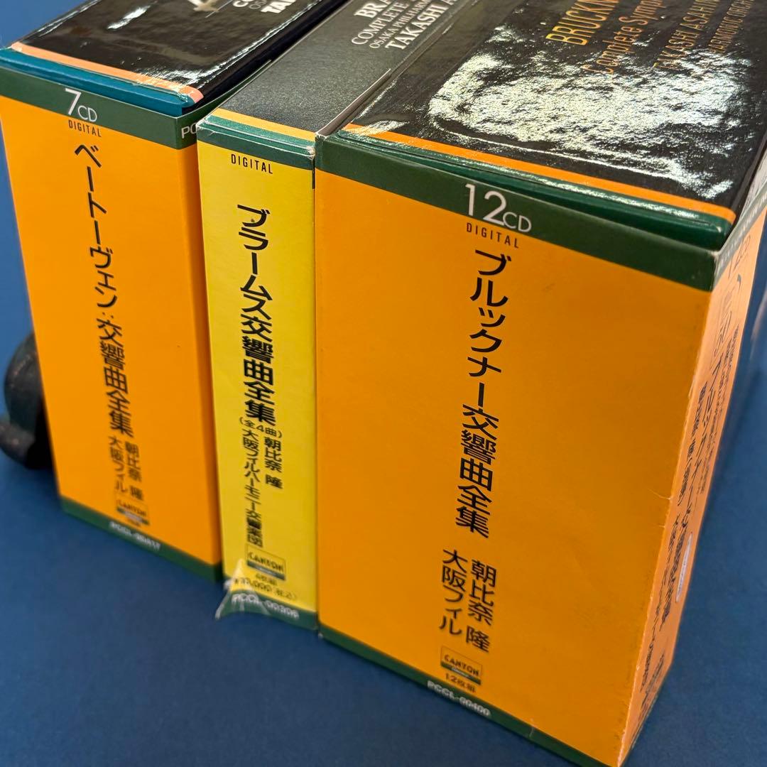 朝比奈隆　大阪フィル　ベートーヴェン　ブラームス　ブルックナー　交響曲全集
