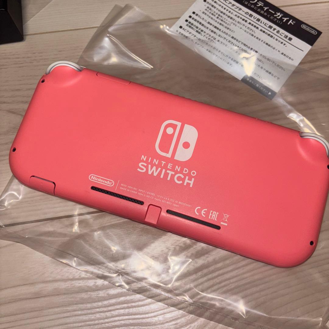 Nintendo Switch lite ピンク 箱付き