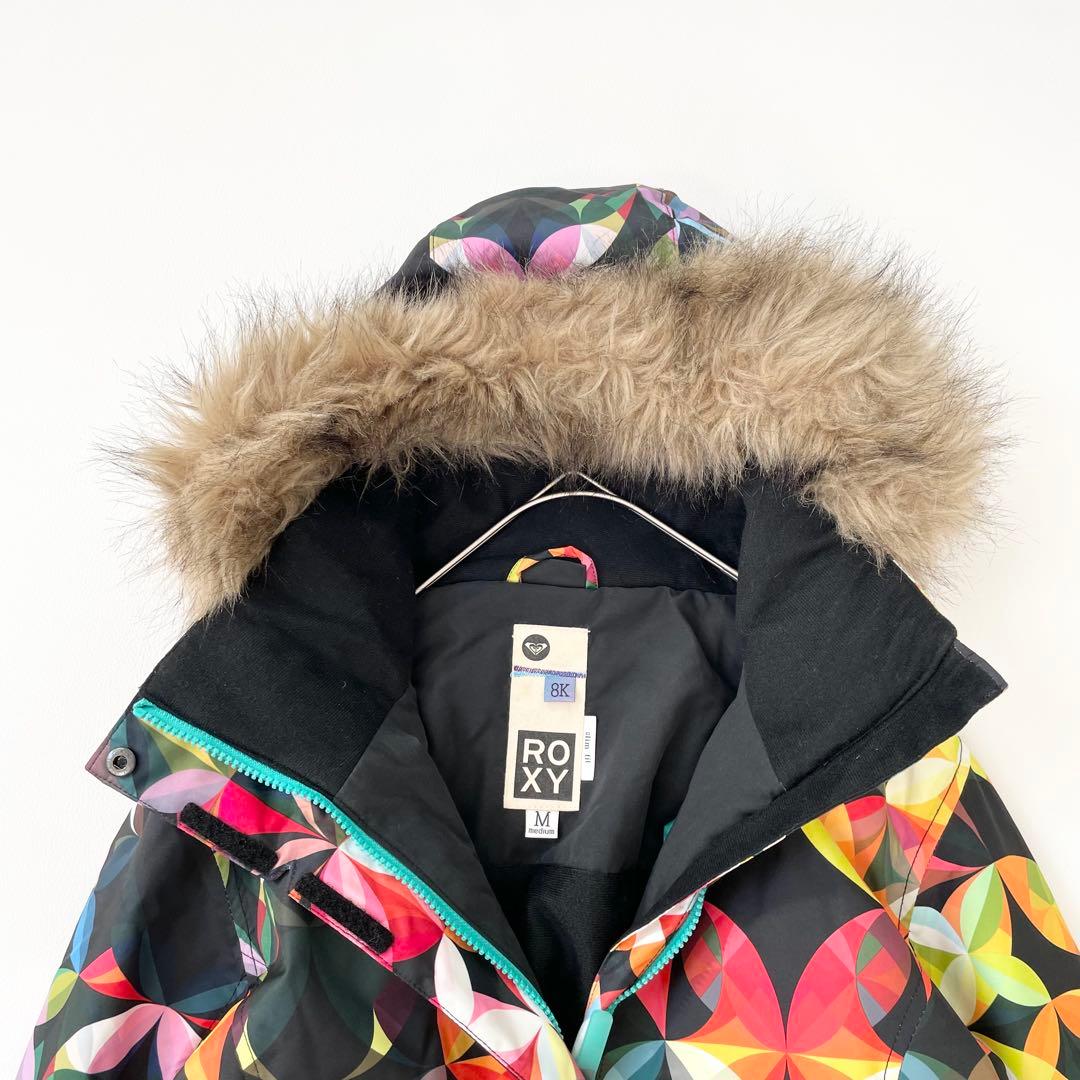 4455 【極美品】ロキシー ROXY ジャケット モノグラム スノボウェア