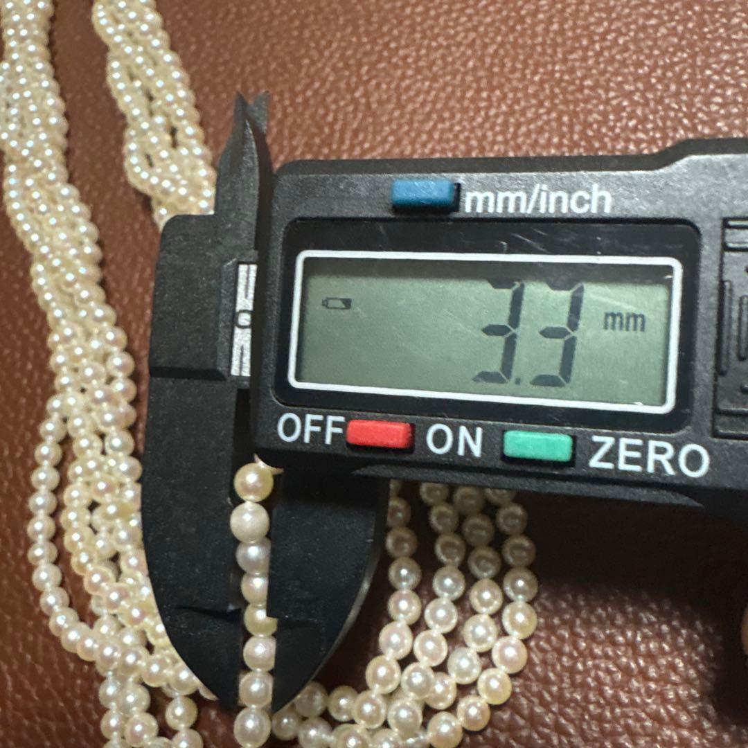 アコヤ真珠 5連ネックレス