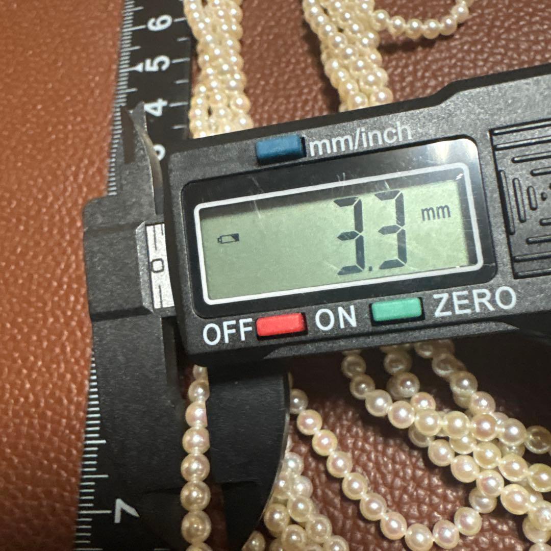 アコヤ真珠 5連ネックレス