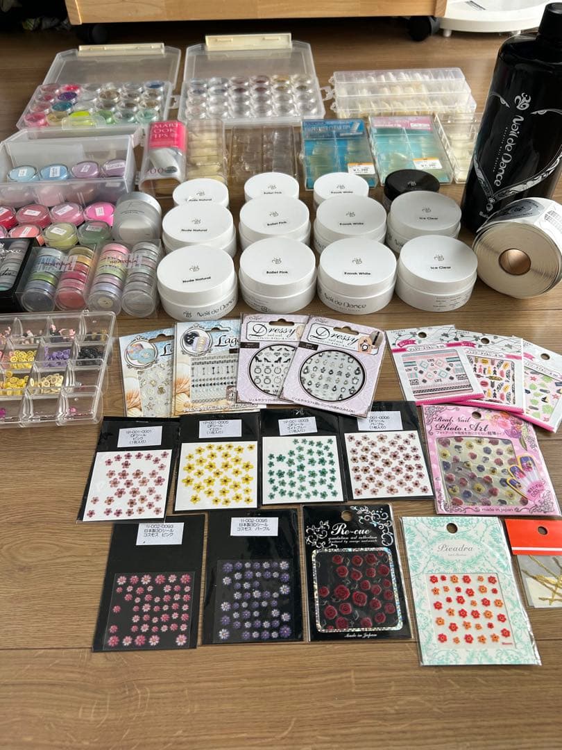 ネイルデダンス アクリルパウダー スカルプセット まとめ売り ネイリスト検定