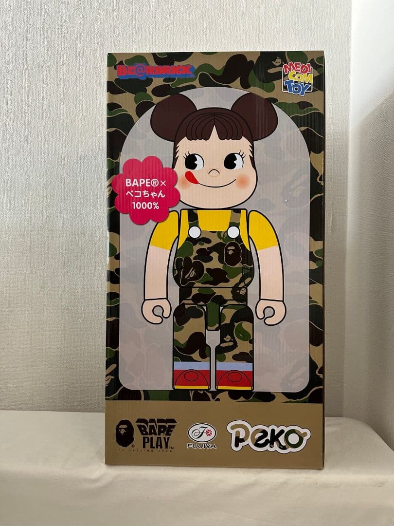 ベアブリック 1000% BE@RBRICK BAPE(R) ペコちゃん