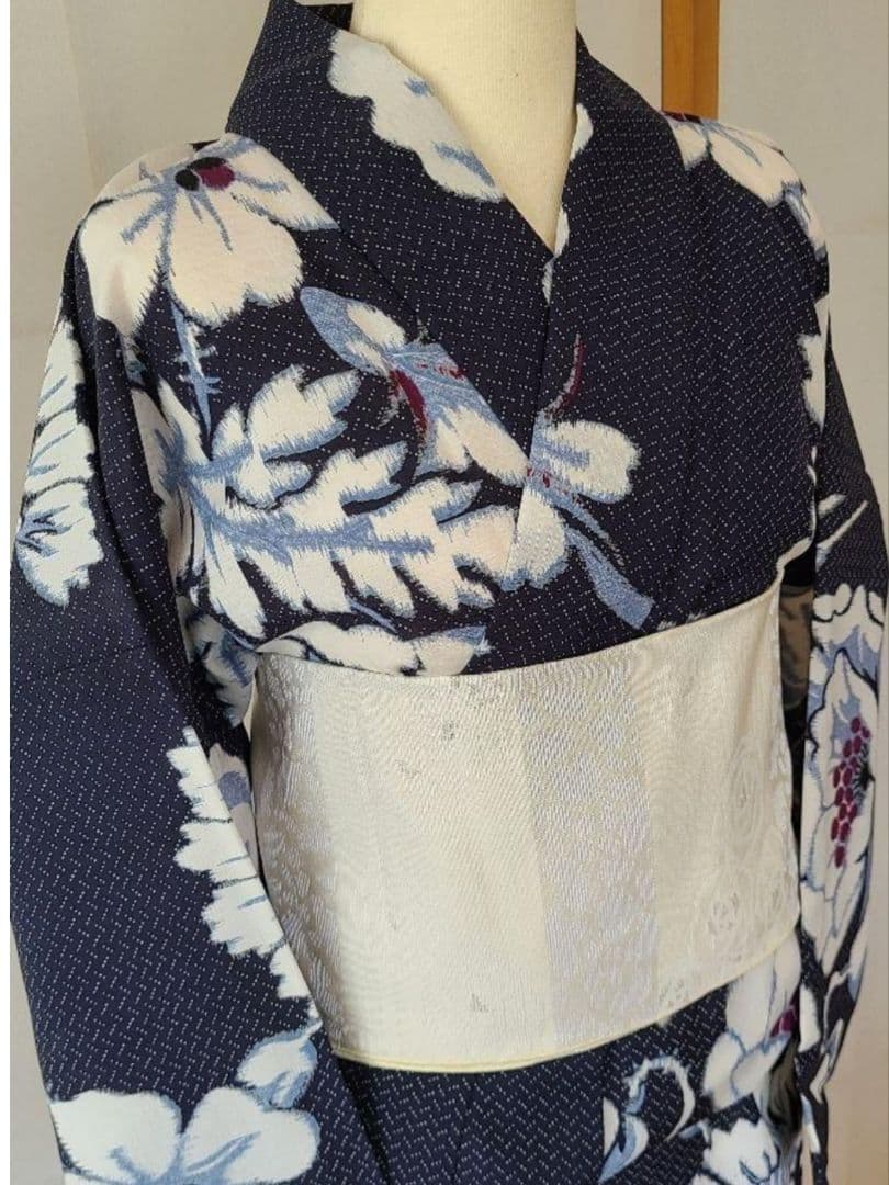 撫松庵　定価￥38500　 ぶしょうあん　 浴衣　花銘仙