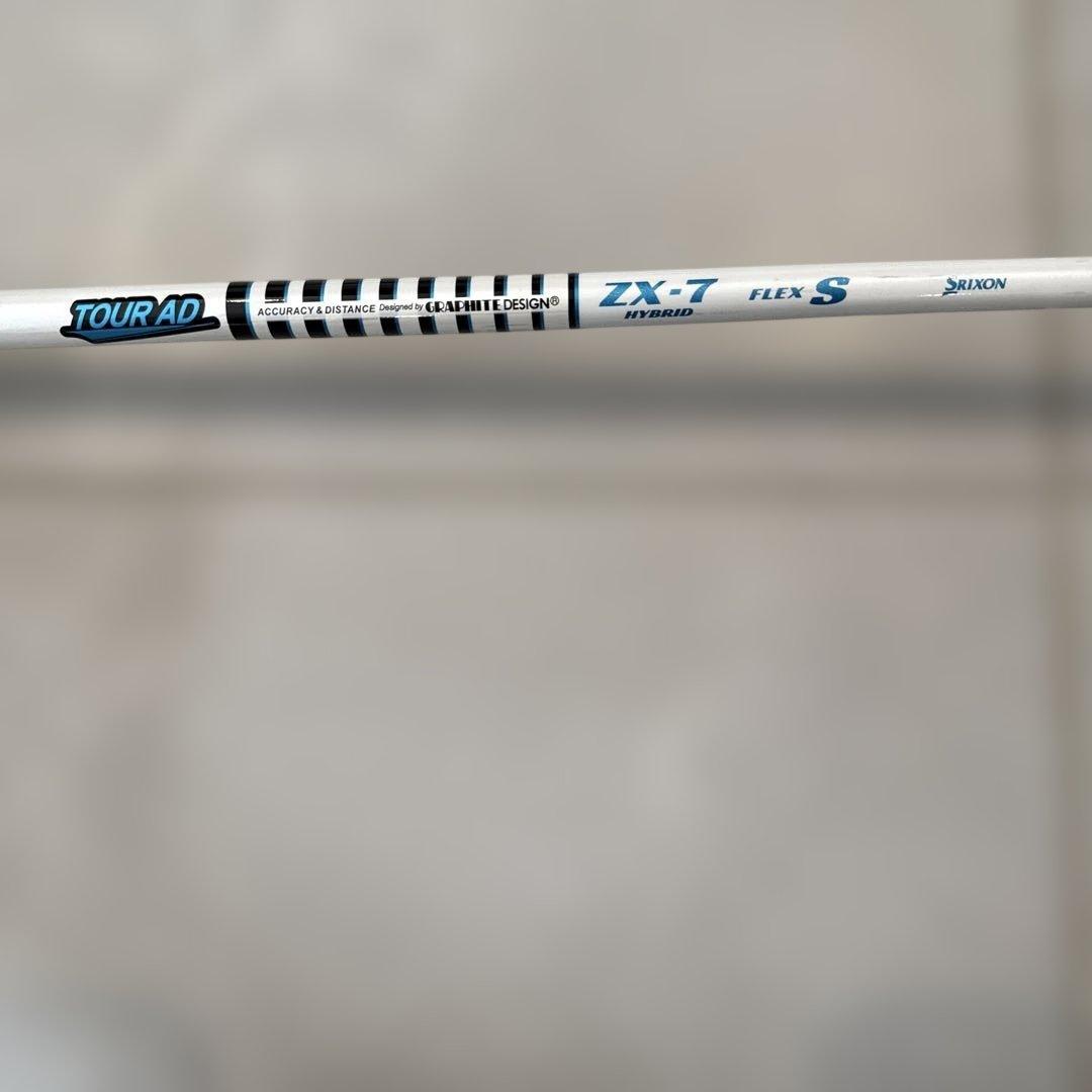 スリクソン　ZX 4U ツアーAD シャフト　S ヘッドカバー付
