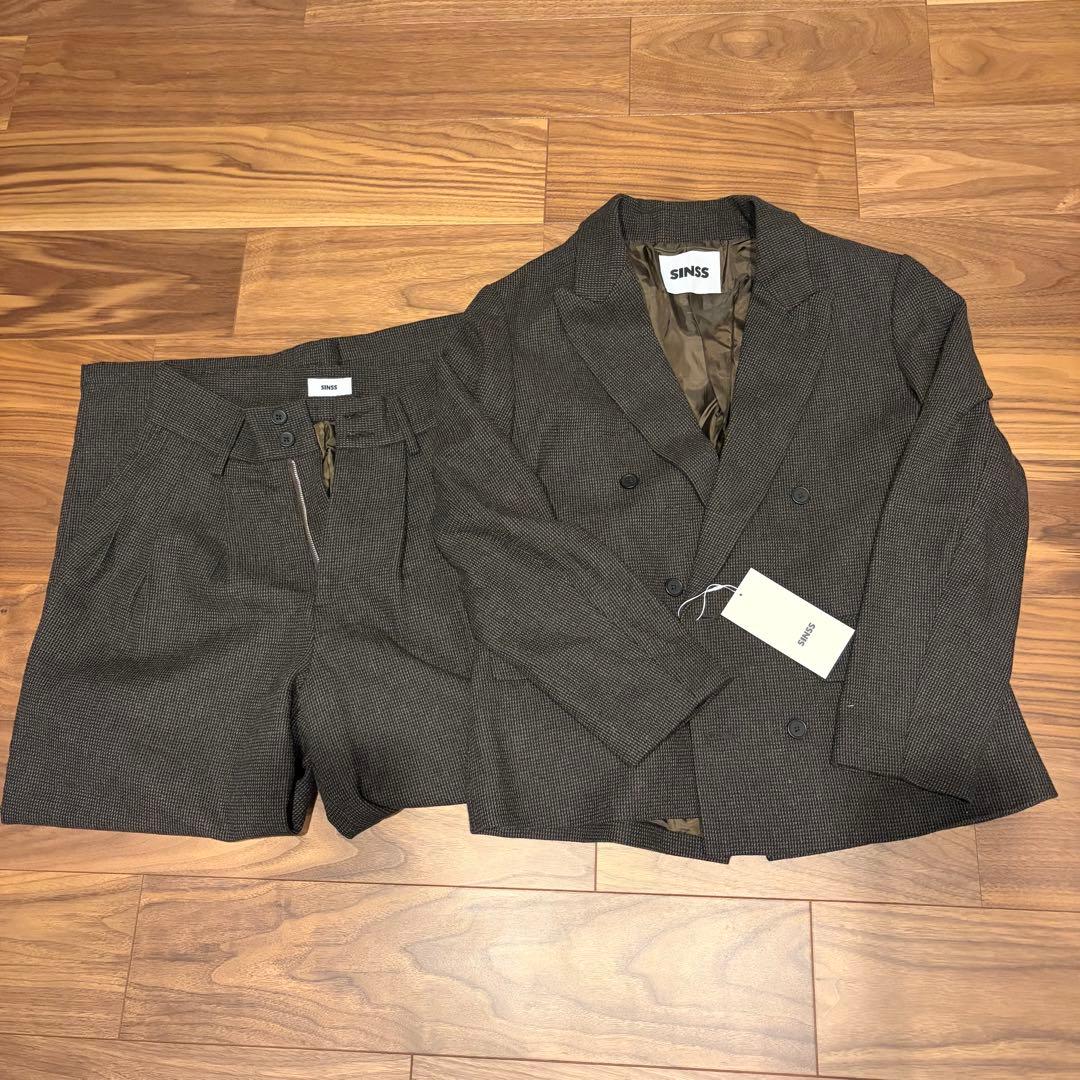 SINSS ツイードセットアップ