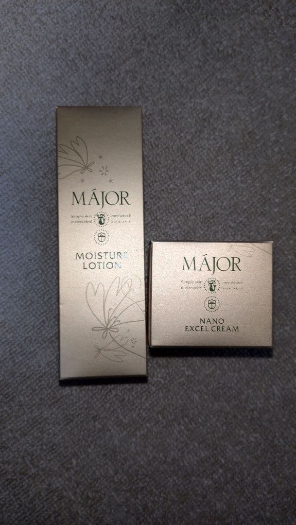 マジョールモイスチャーローション & ナノエクセルクリーム