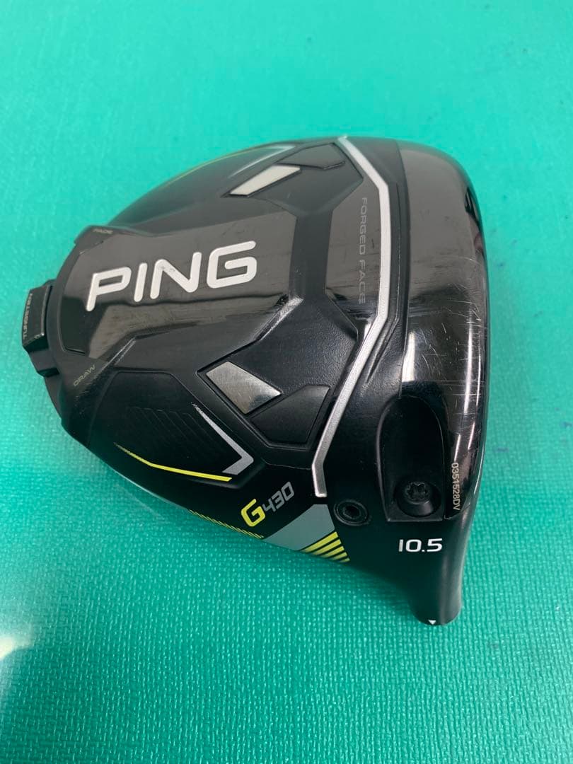 PING G430 MAX 10.5度　右きき用 ドライバーヘッドのみ。