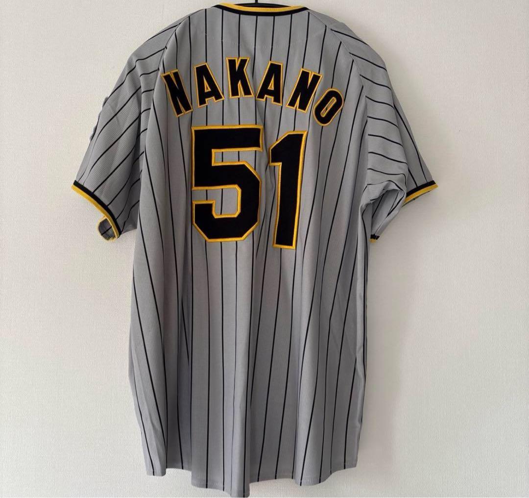 阪神タイガース　ビジターユニフォーム 中野拓夢選手 Mサイズ