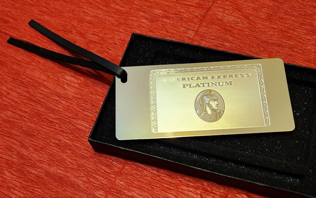 【非売品】プラチナカード　ブックマーカー(しおり)