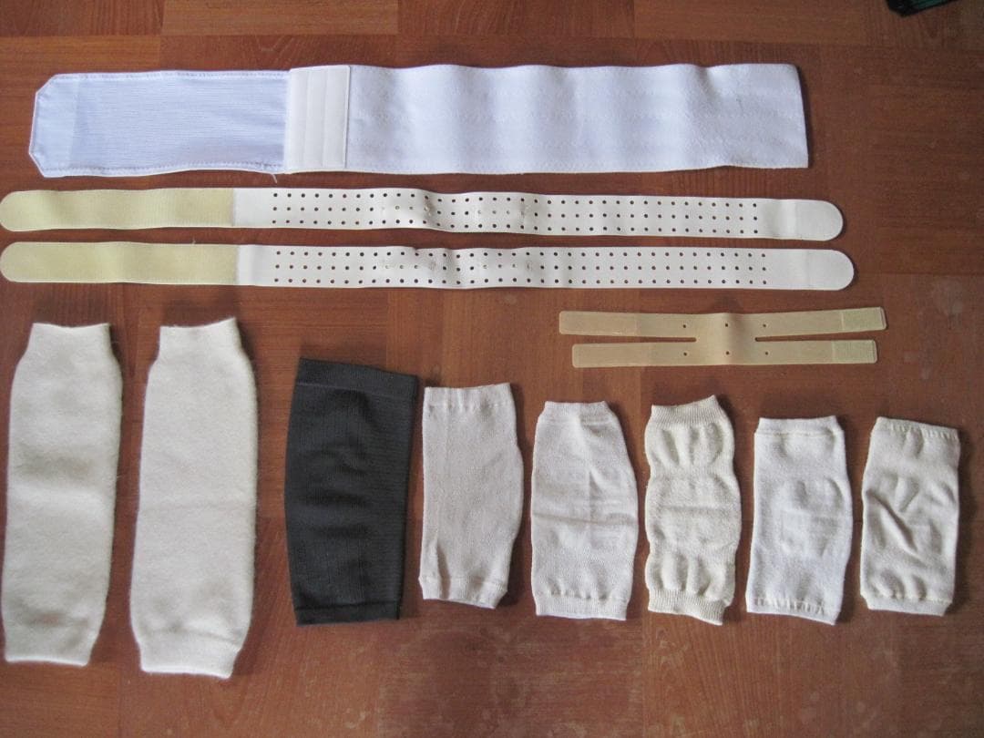 各種ガード・ベルト・バンド・サポーターセット