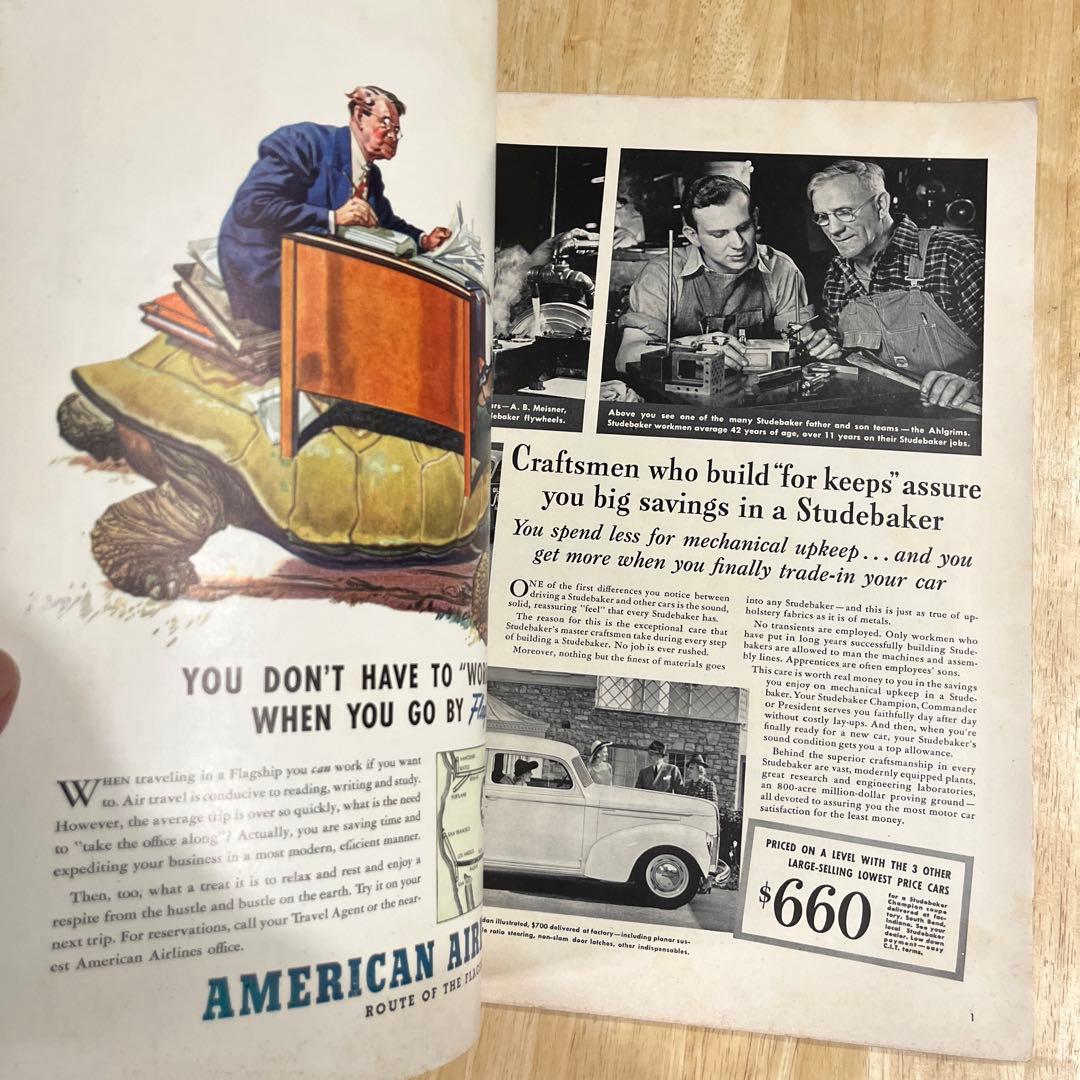 昭和天皇が表紙のライフマガジン 1940年発行