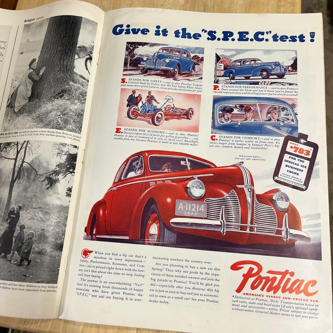 昭和天皇が表紙のライフマガジン 1940年発行