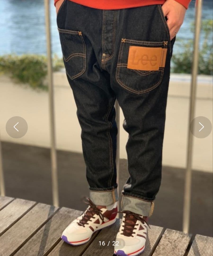 メルシーボークー×Lee 39Leeデニム ブラック