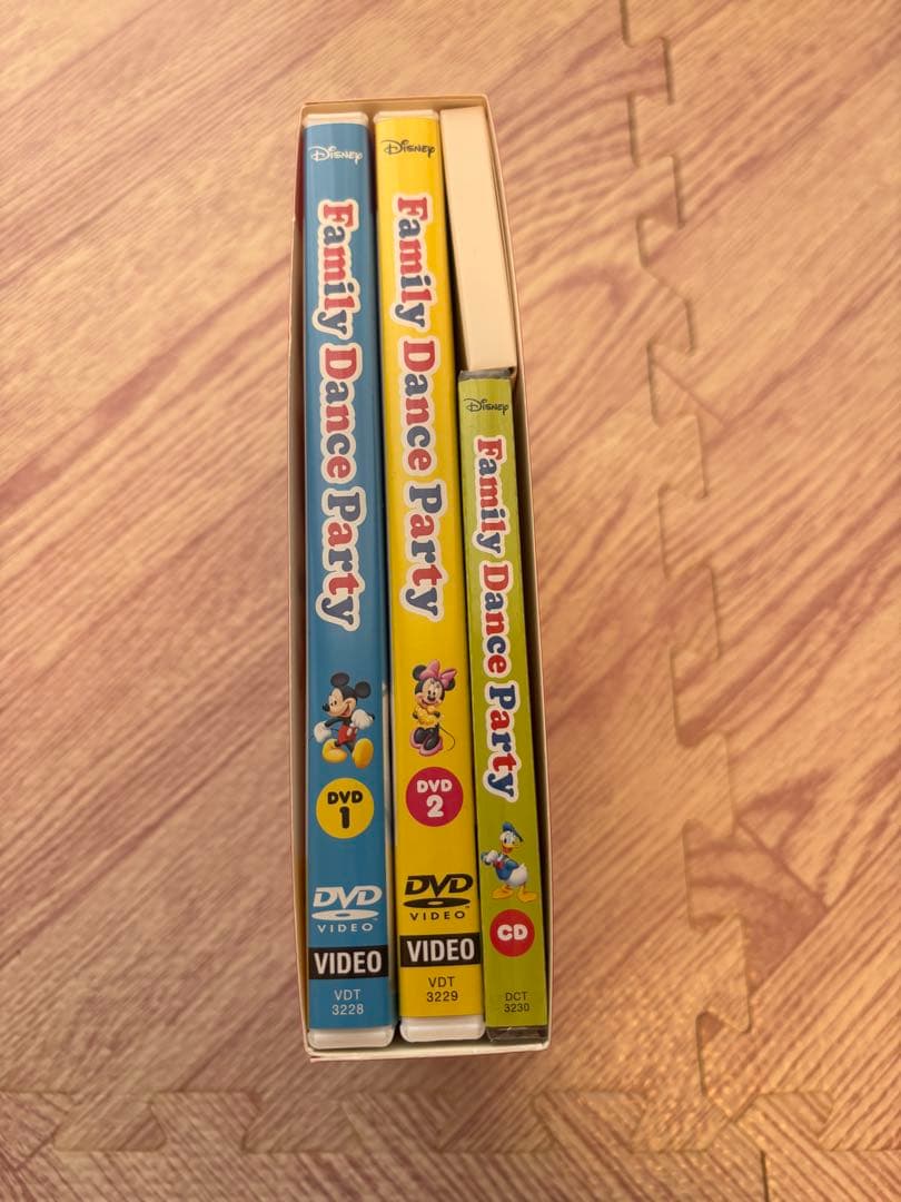 ディズニー Family Dance Party DVDセット DWE