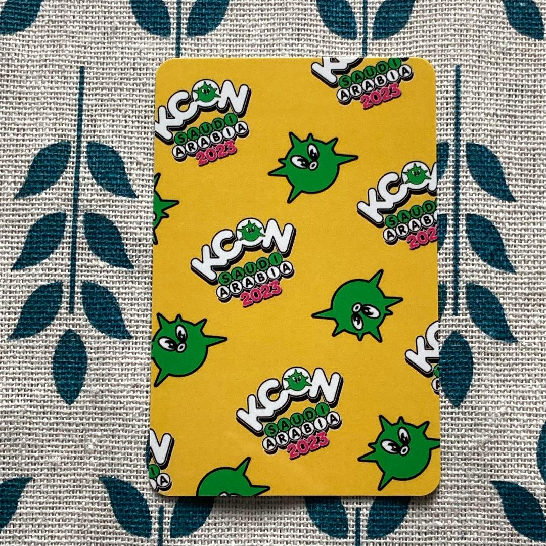 RIIZE 購入特典 サウジアラビア KCON アントン トレカ