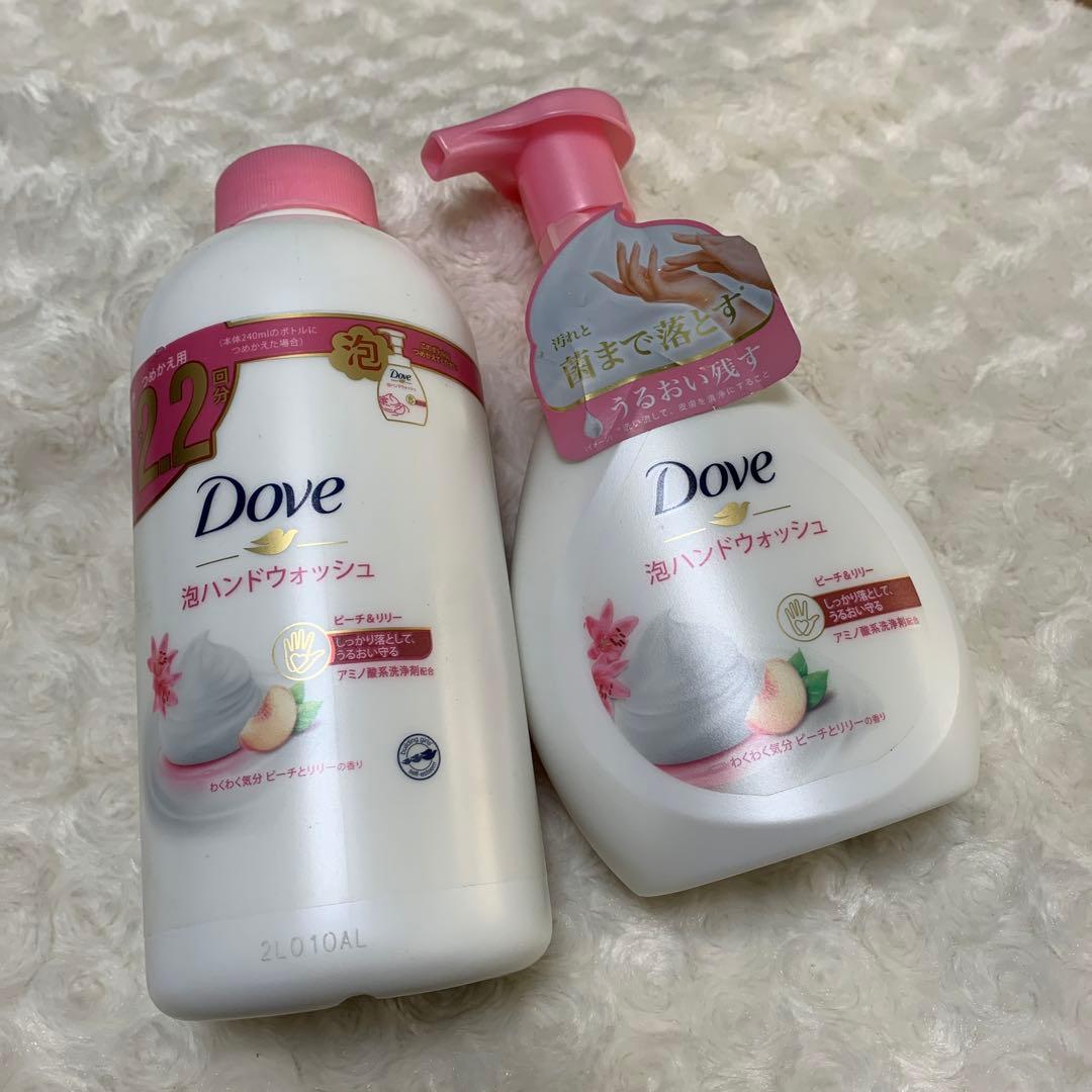Dove ダヴ　泡ハンドウォッシュ　　　　　　　　　　　　　　本体＆詰め替え