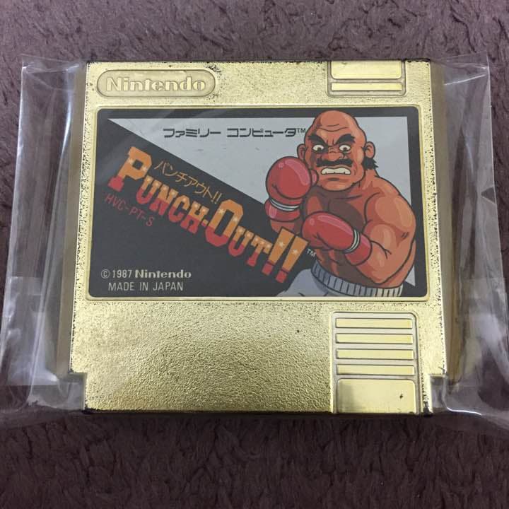 パンチアウトゴールド、ファミコン ソフト カセット