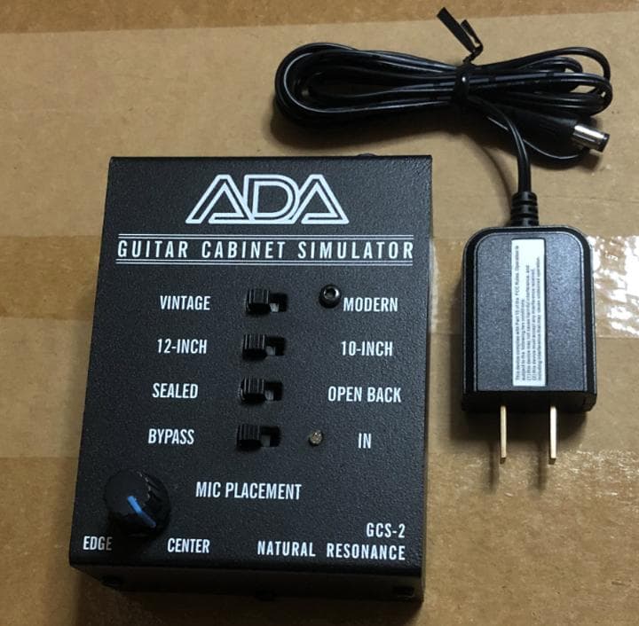 箱アダ付 ADA GCS-2 ギター キャビネット シミュレーター 検 MP-1