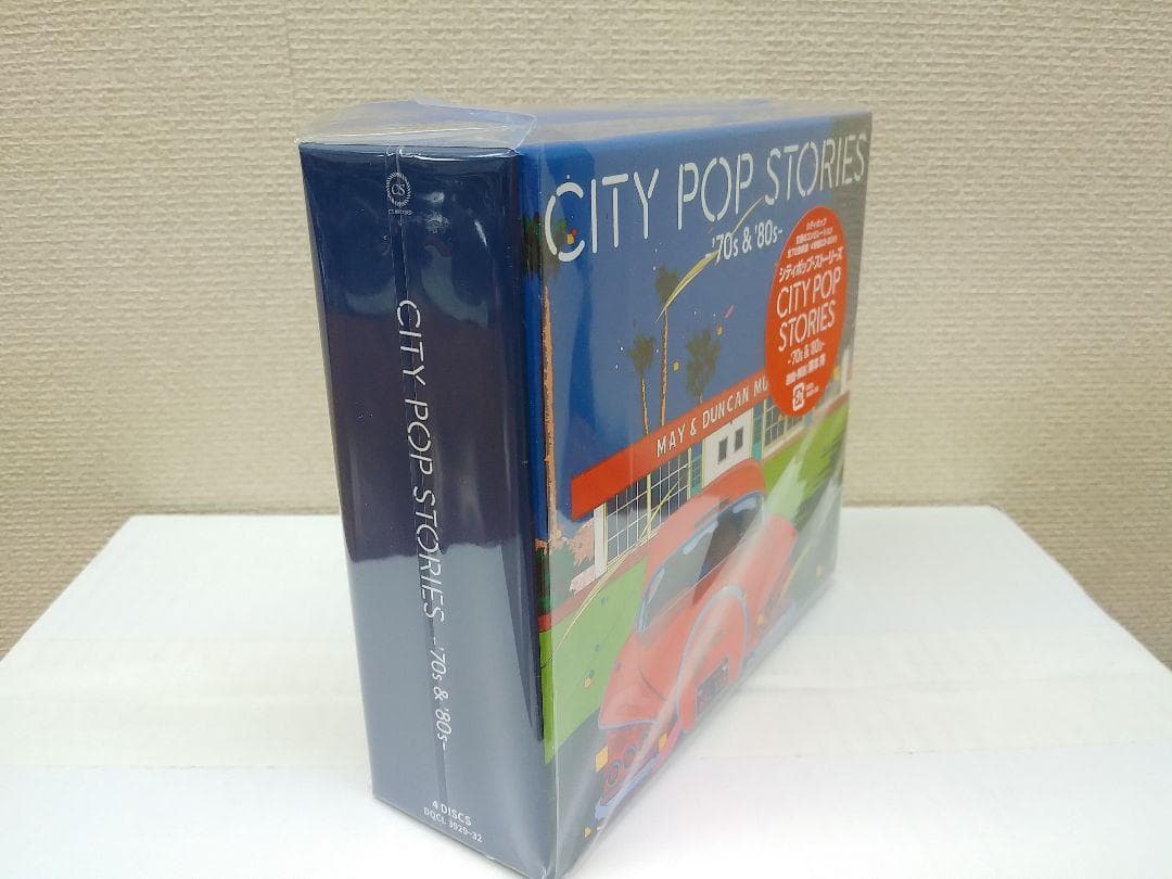 セール中 新品 CITY POP STORIES '70s & '80s 4枚組