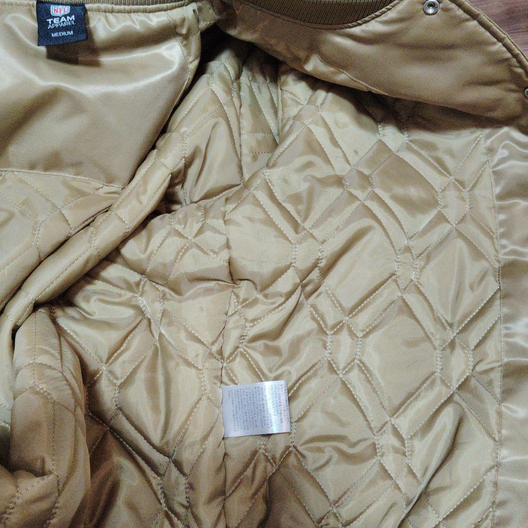 【美品】サンフランシスコ49ers ゴールドジャケット 46番 スカジャン