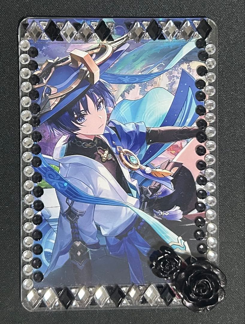 【即日匿名配送】原神 放浪者 韓国限定 カードセット3点＋オマケ