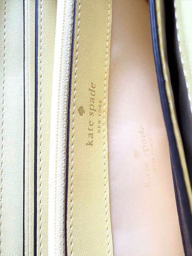 値下げ新品☆ケイトスペード 長財布 幸運の黄色財布 レモンイエロー