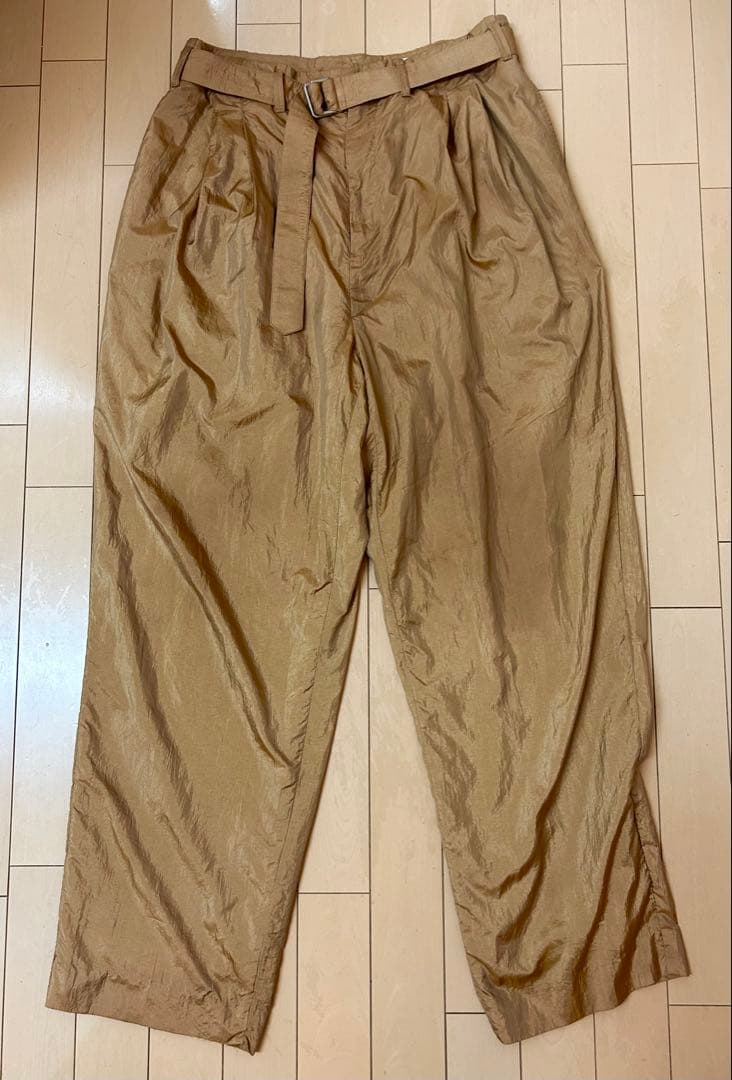 LEMAIRE ルメール ベルト付き パンツ ベージュ 38サイズ