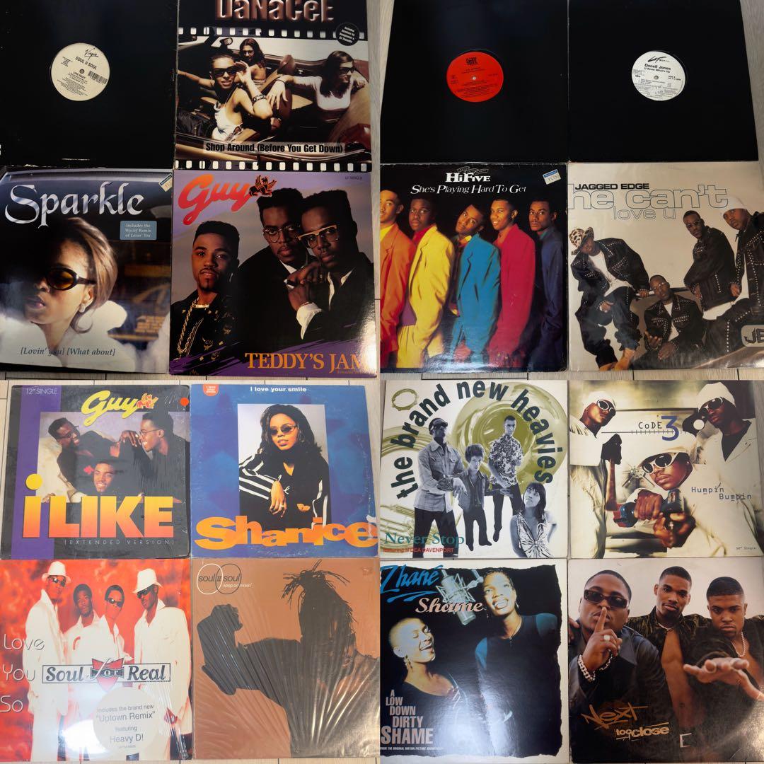 New jack swing R&B レコード　16枚セット