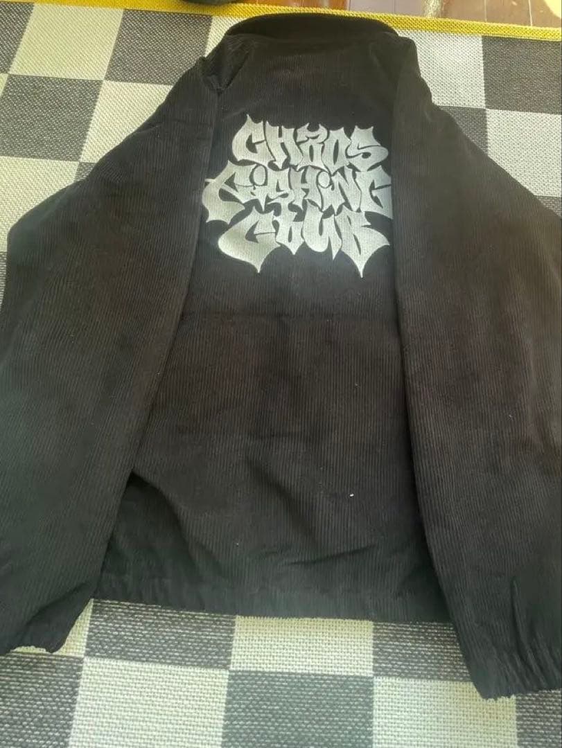 K*C様 Chaos Fishing コーデュロイカバーオール L ブラック