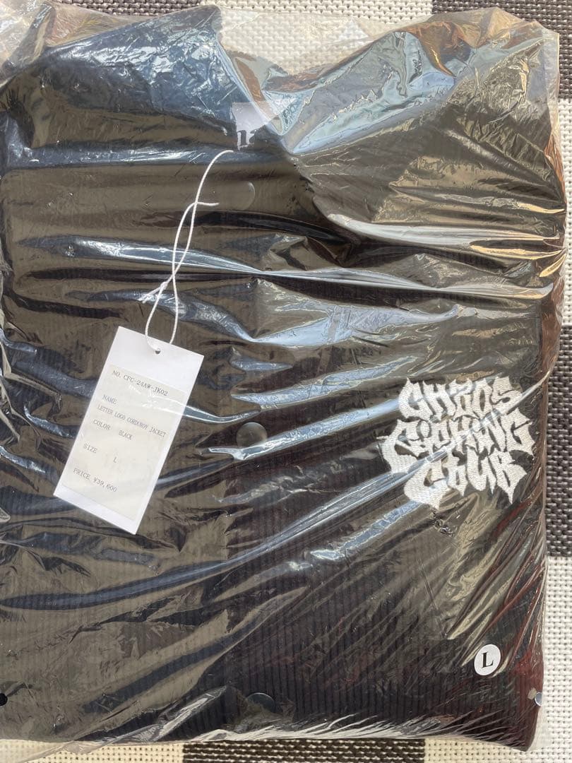 K*C様 Chaos Fishing コーデュロイカバーオール L ブラック